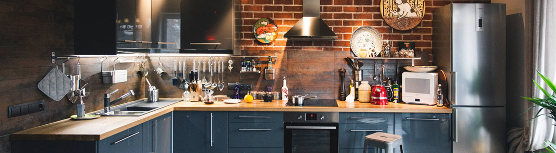 Кухня в стиле лофт - фото 2