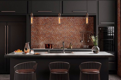 Кухня в стиле лофт - фото 5