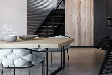 Кухня в стиле лофт - фото 3